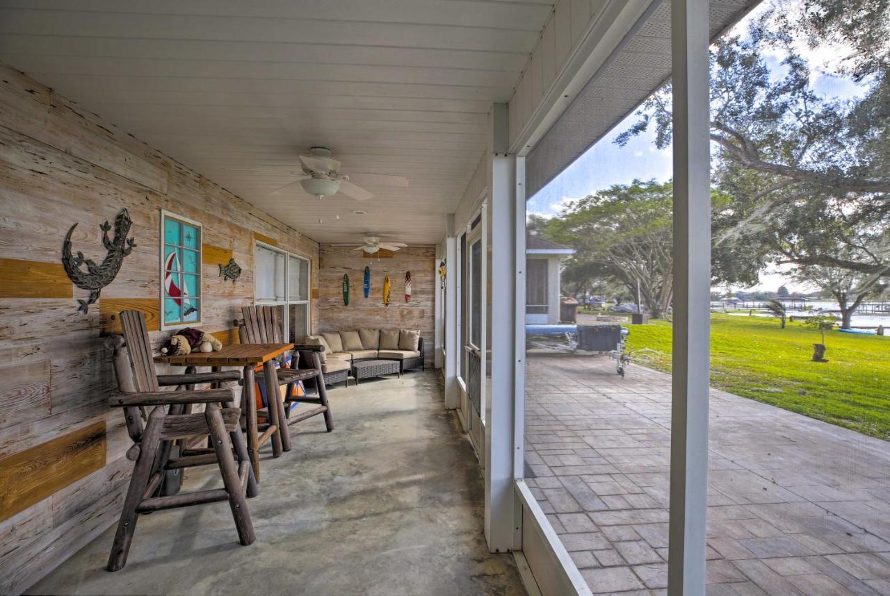 Waterfront Lake Placid Home With Dock And Fire Pit מראה חיצוני תמונה
