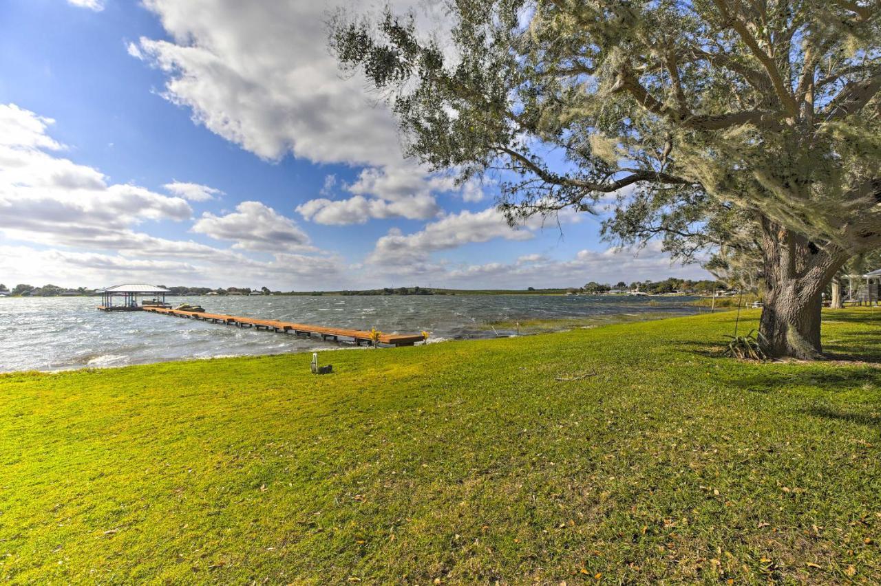 Waterfront Lake Placid Home With Dock And Fire Pit מראה חיצוני תמונה
